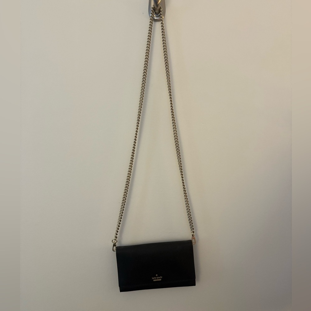 Kate Spade Black Chain Crossbody Bag